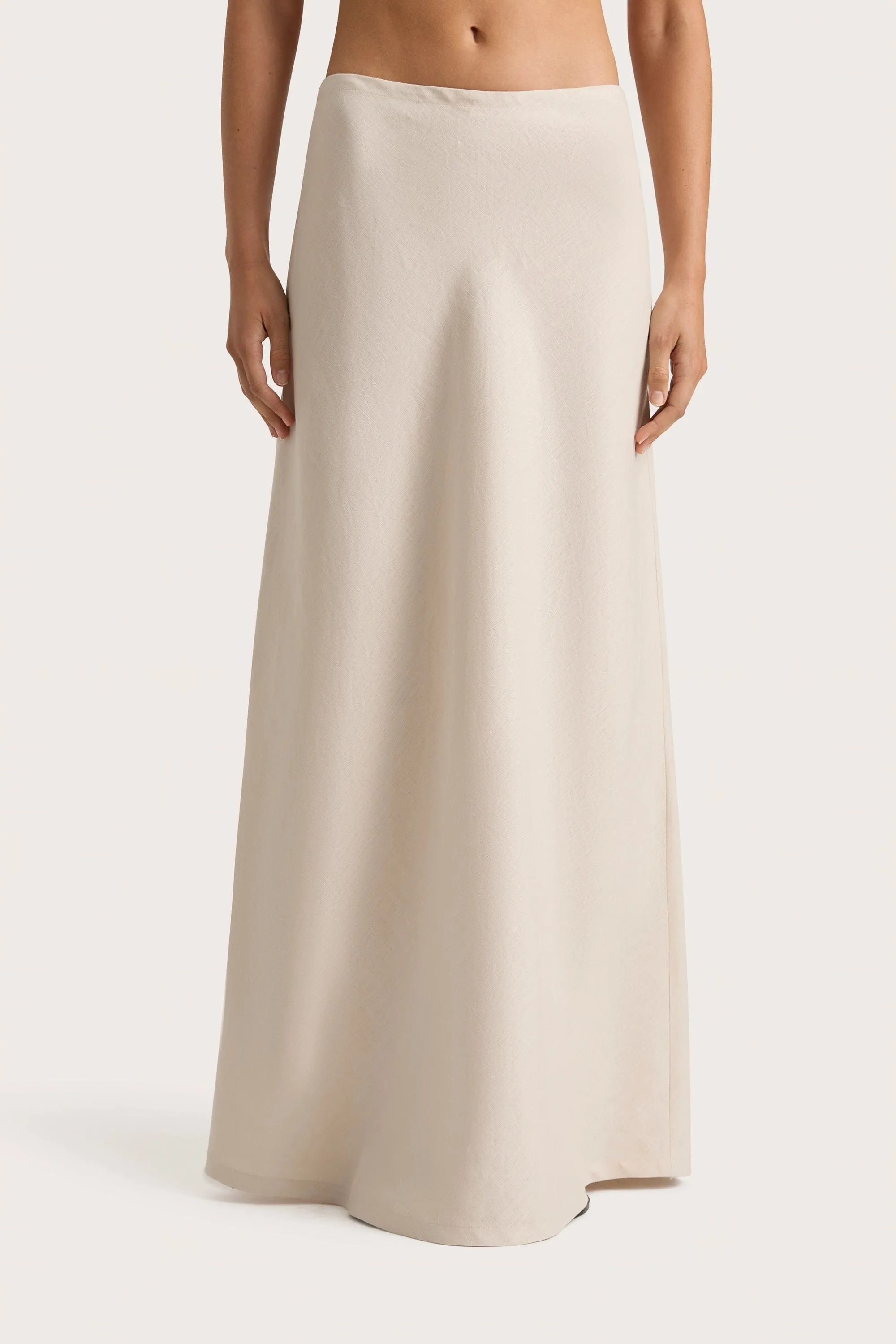 Antibes Maxi Skirt Sand - Final Sale