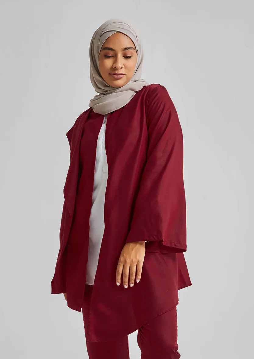 Asymmetric Cardigan-Tencel™