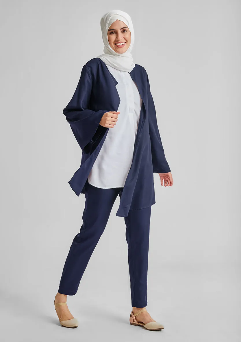 Asymmetric Cardigan-Tencel™