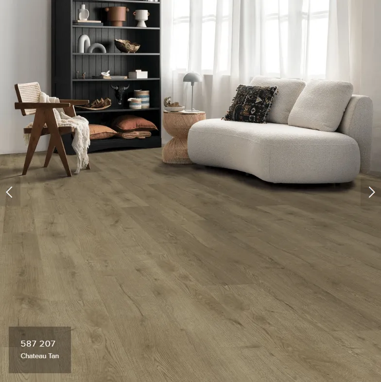 Chateau Tan 587 207- Nextfloor Botanica 587 Vinyl 6.5mm