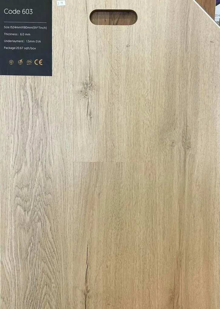 Code 603 - Woden Flooring SPC Vinyl 6mm Collection