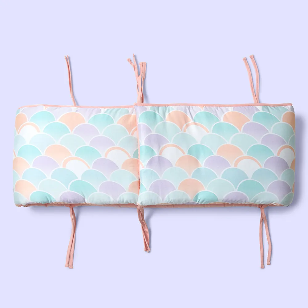 Fancy Fluff Organic Cot Half Bumper - Sea Fantasy