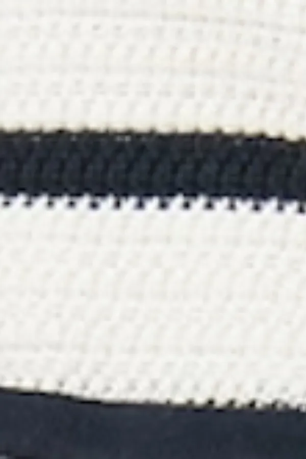 Helena Gilet Stripe I Navy/White