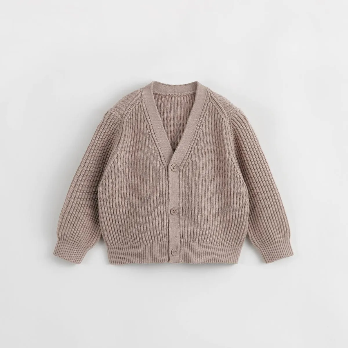 MARC & JANIE Boys Girls Loose V-neck Cardigan 231935