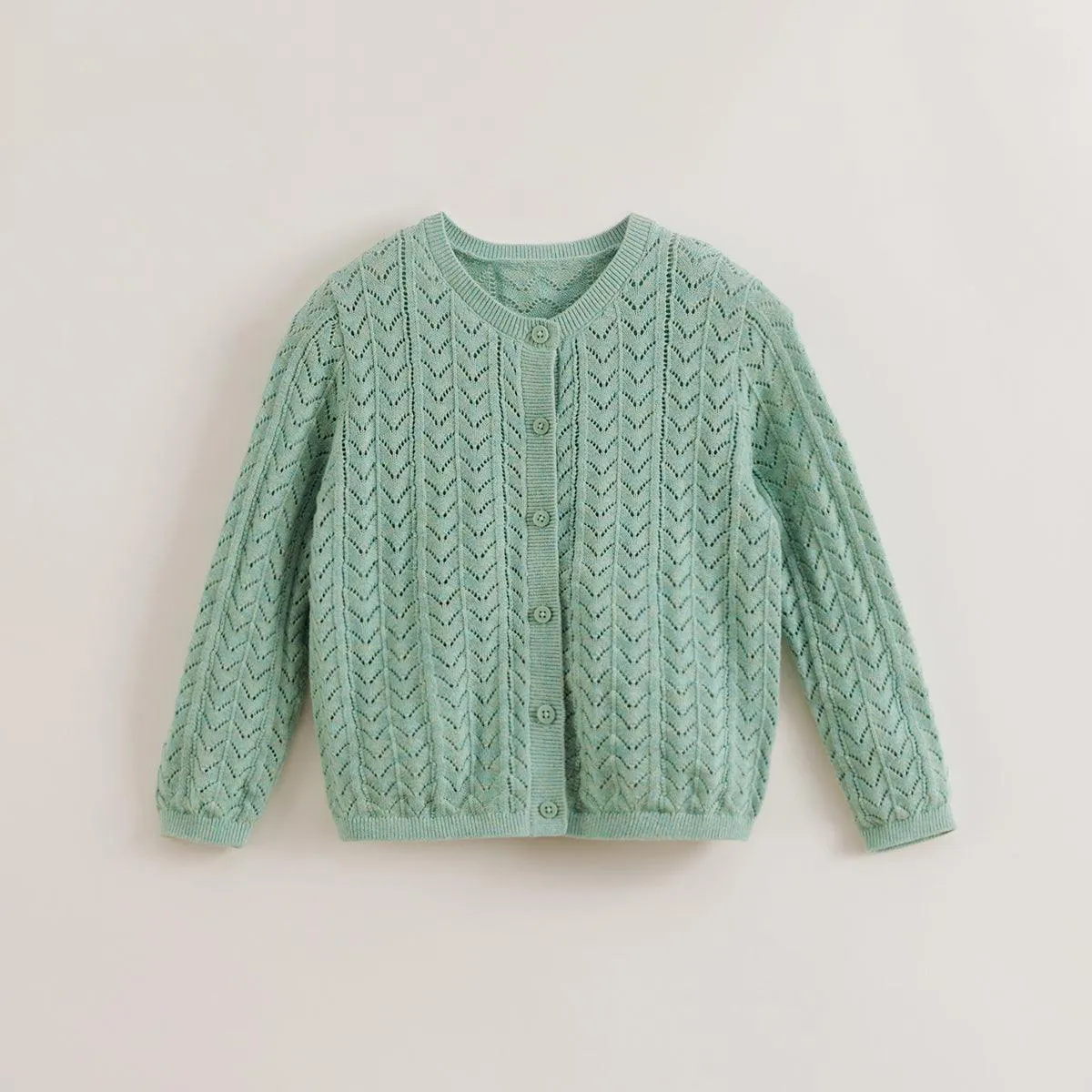 MARC & JANIE Girls Hollow Out Cardigan 230295