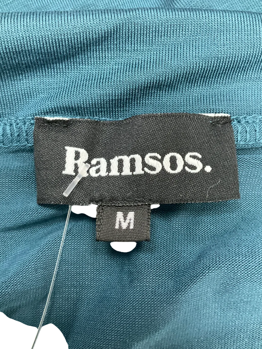 Ramsos Blue Cool Tencel Top UK M