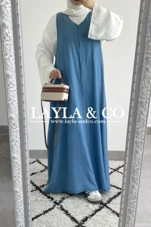 Robe salopette Tencel