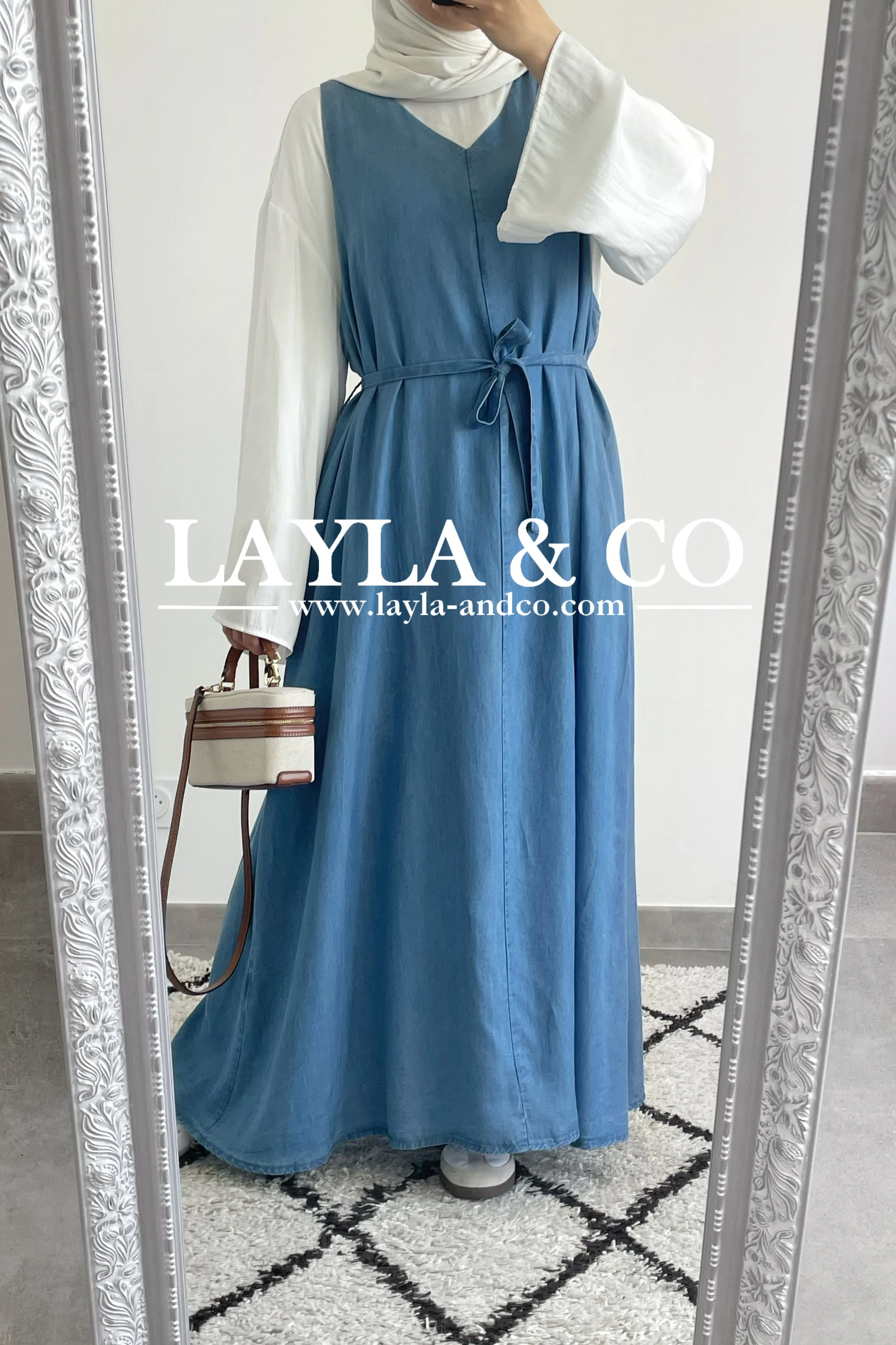 Robe salopette Tencel