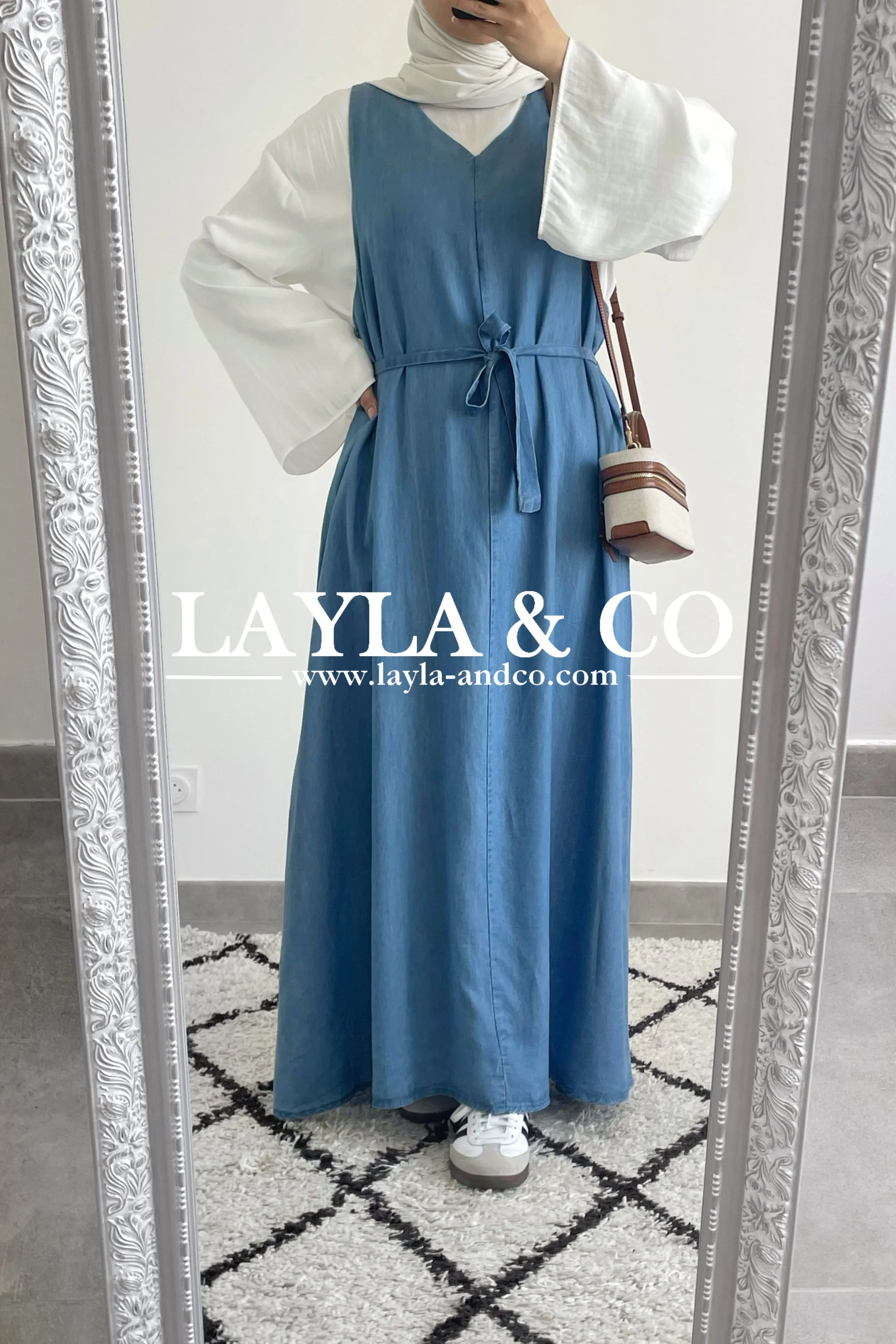 Robe salopette Tencel