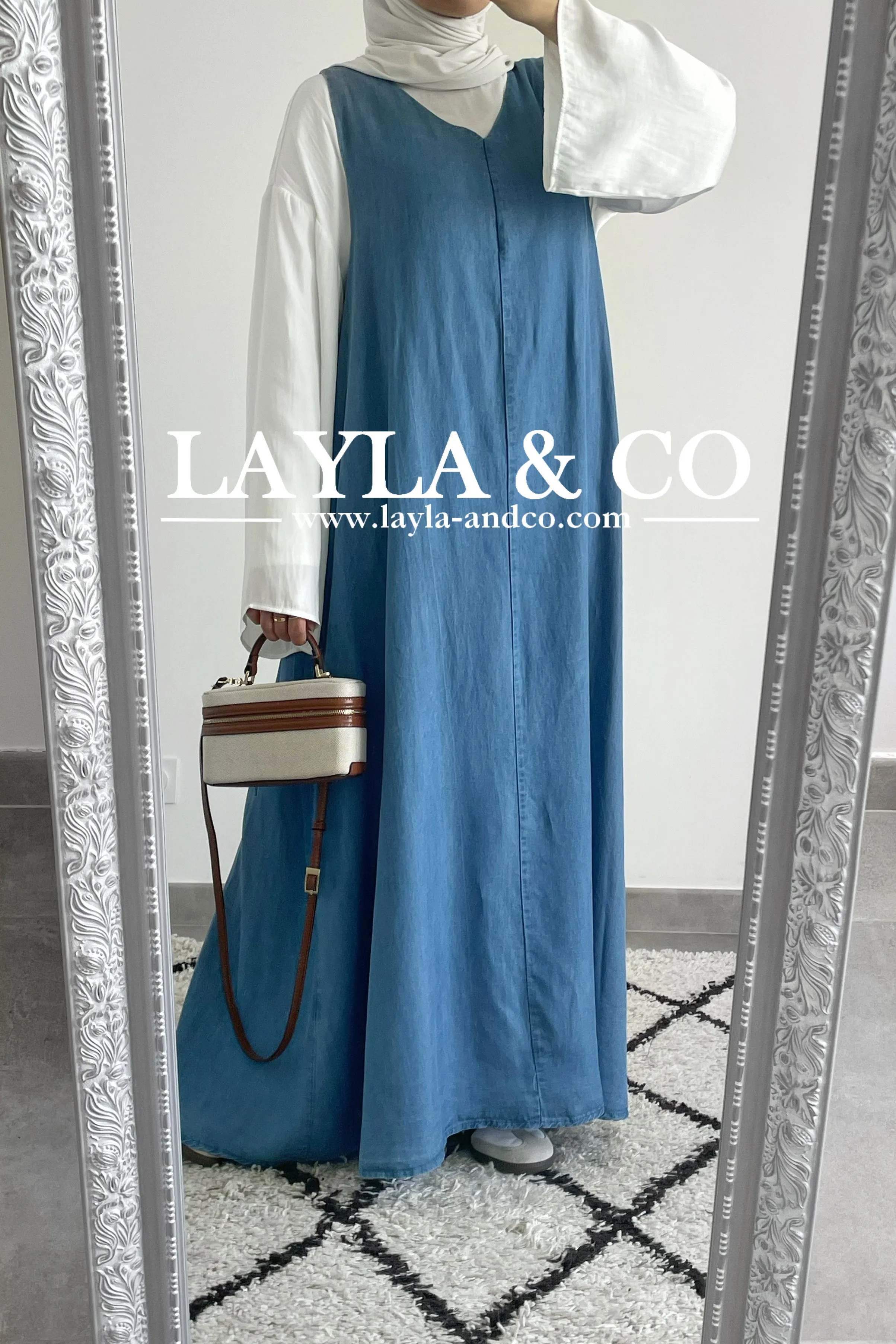 Robe salopette Tencel