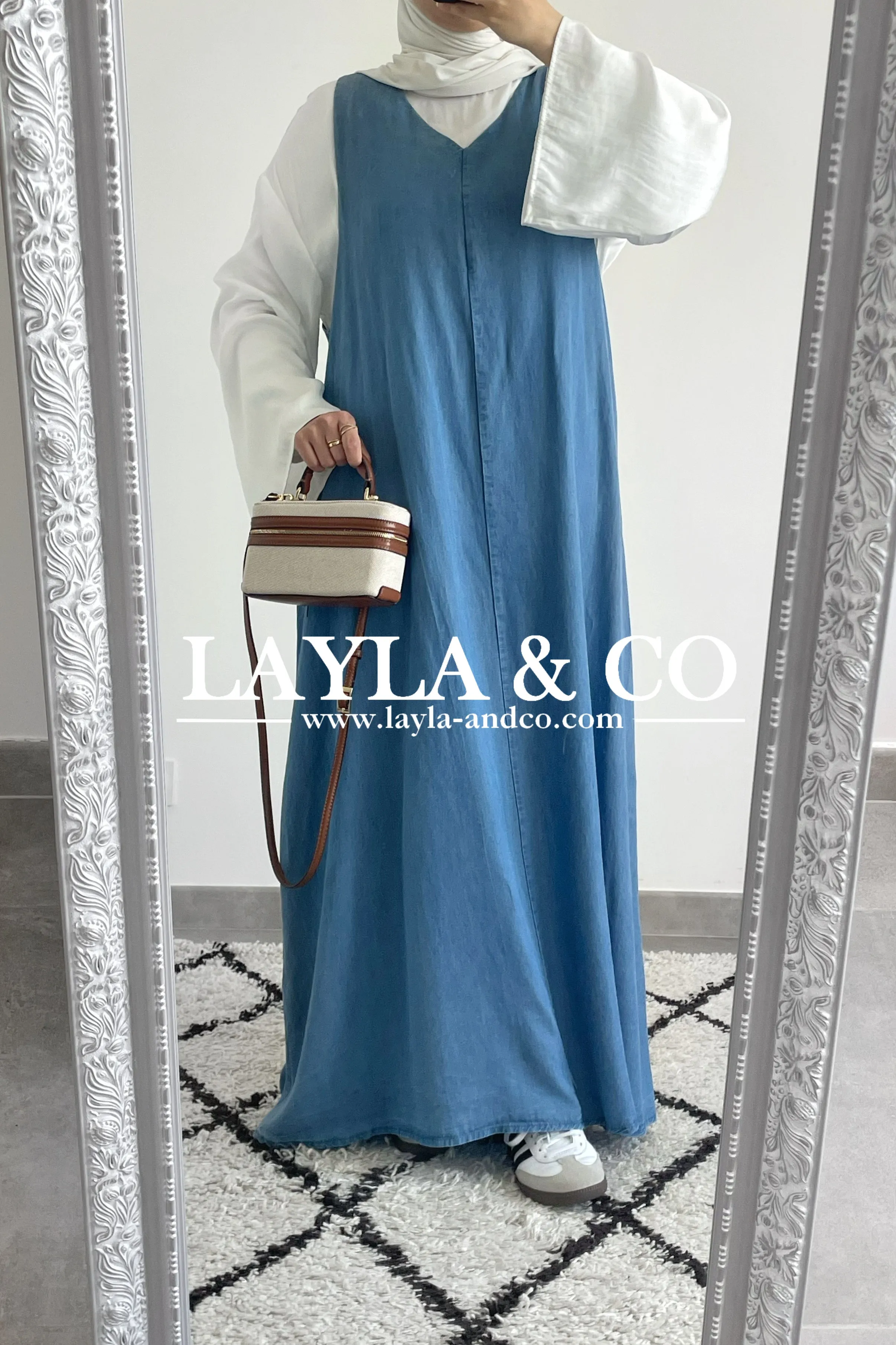Robe salopette Tencel