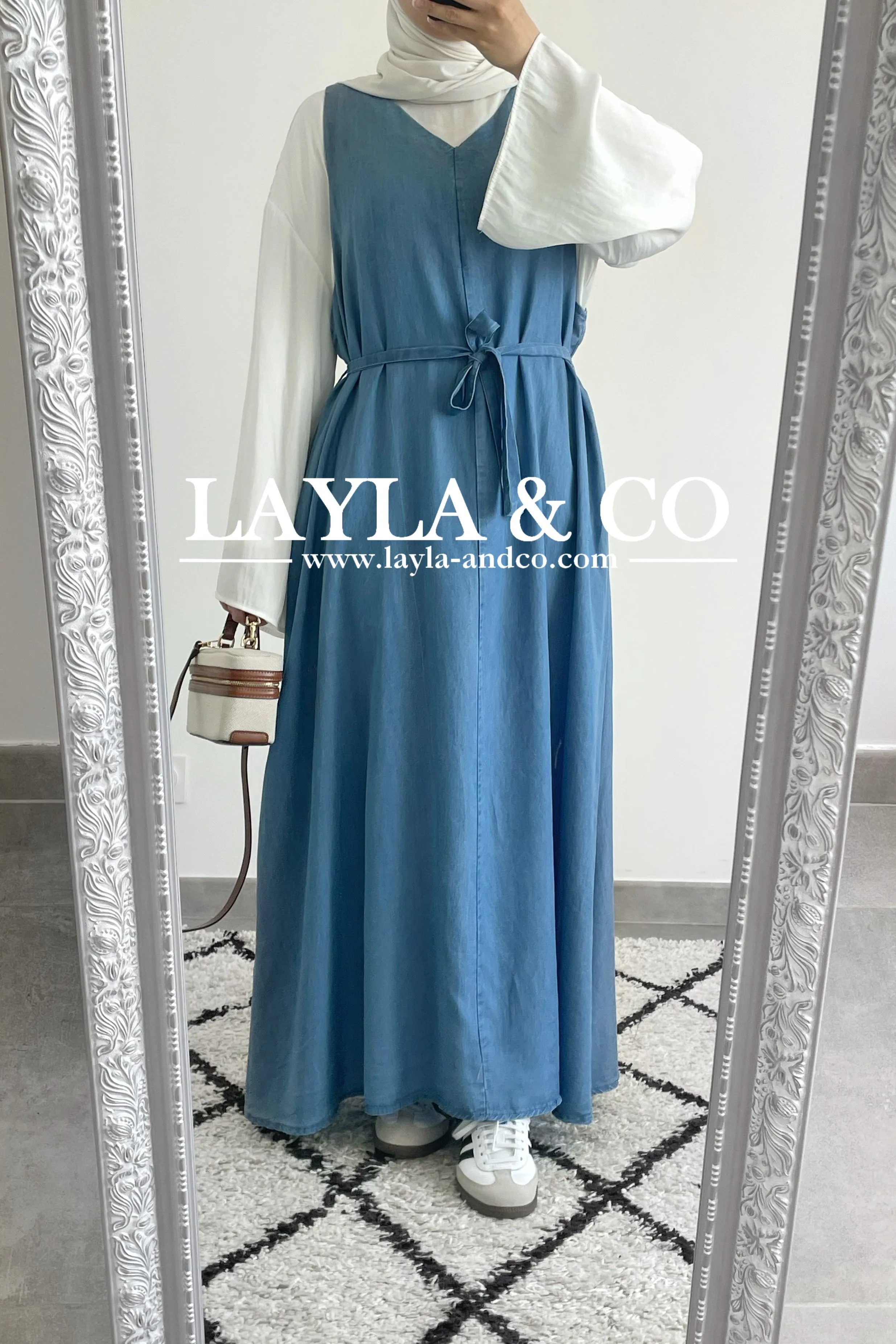 Robe salopette Tencel
