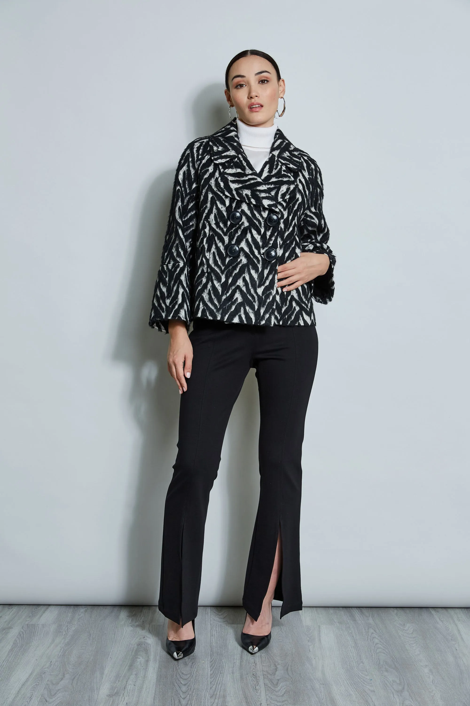 Sleeveless Satin Front Sweater