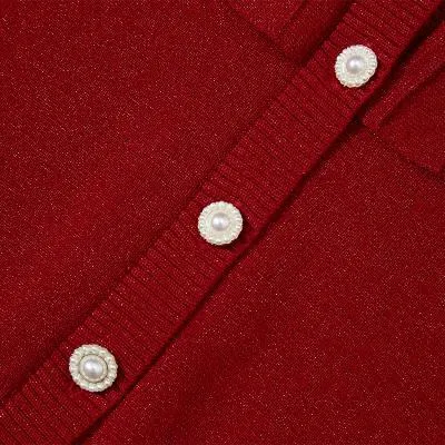 Tencel And Woolen Ruffle Cardigan
