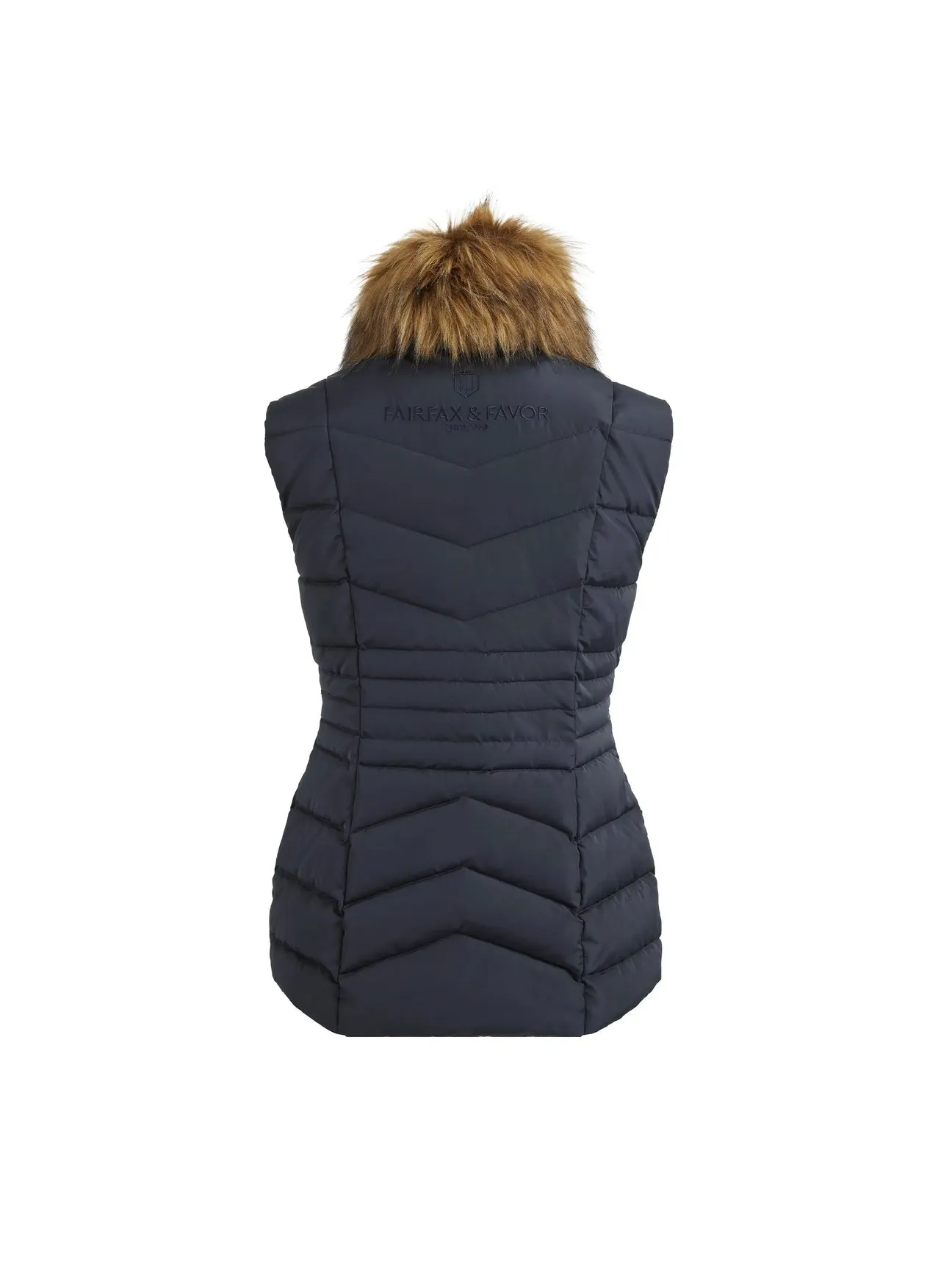 The Pippa Padded Gilet - Navy