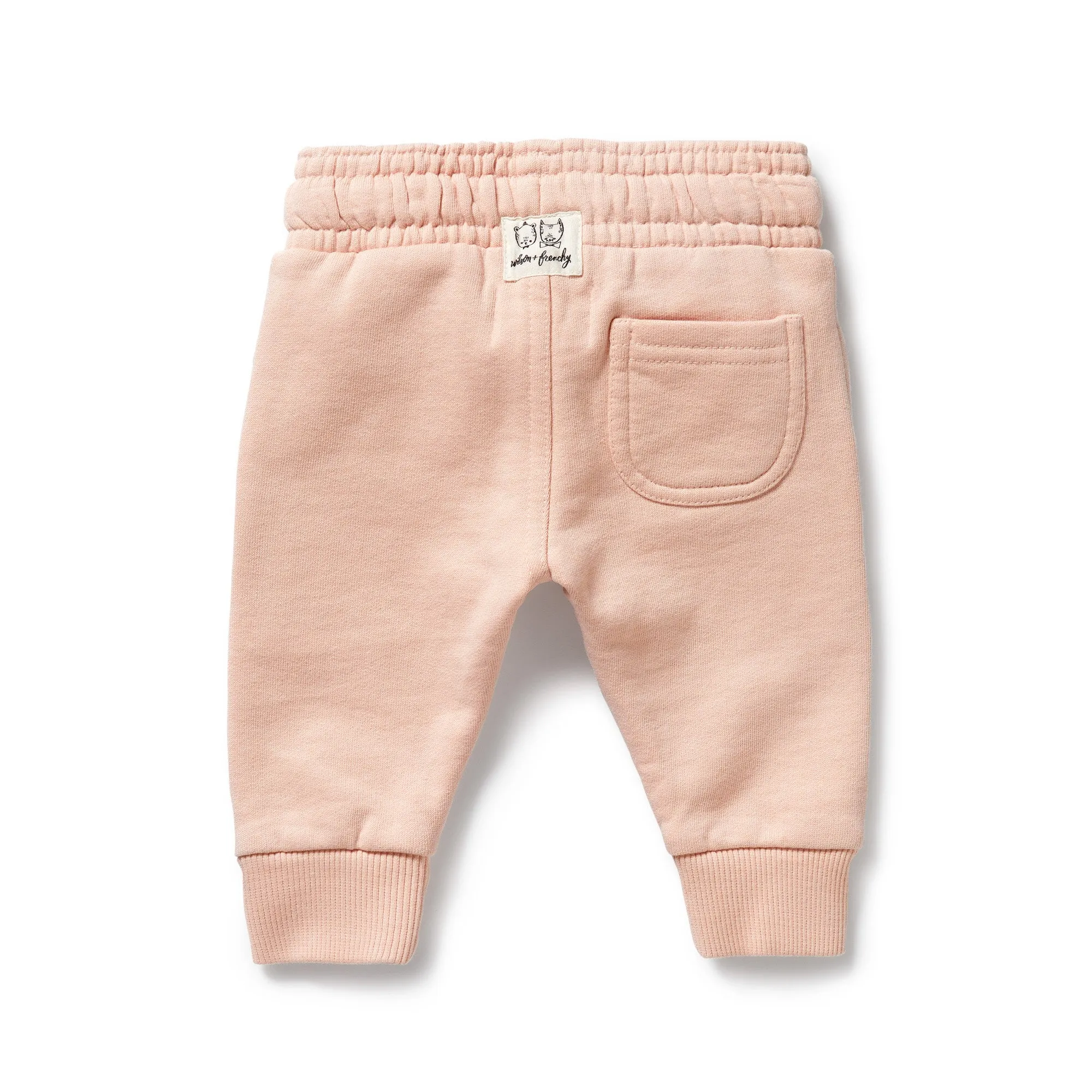 Wilson and Frenchy Organic Terry Sweat Pant - Blush Pink