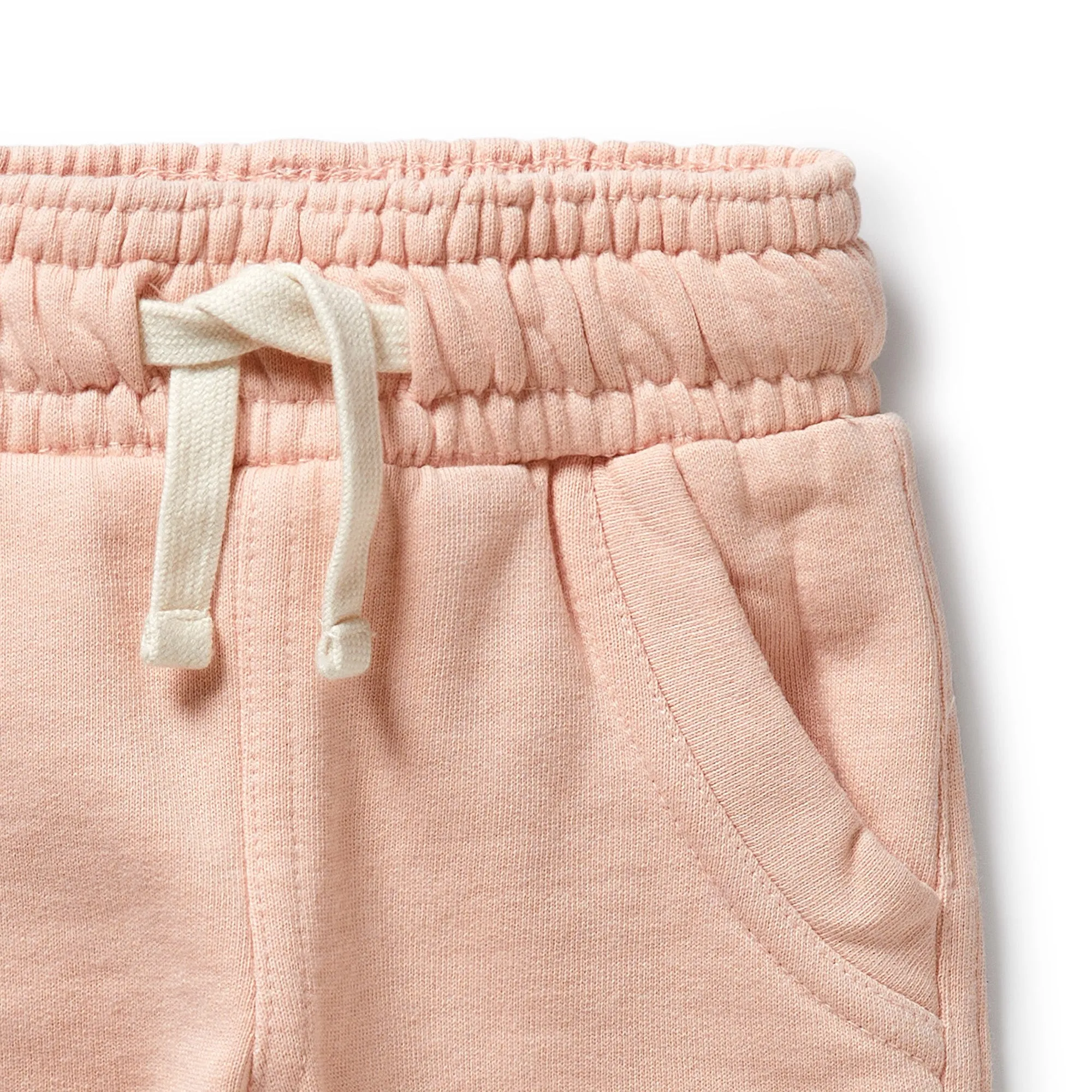 Wilson and Frenchy Organic Terry Sweat Pant - Blush Pink