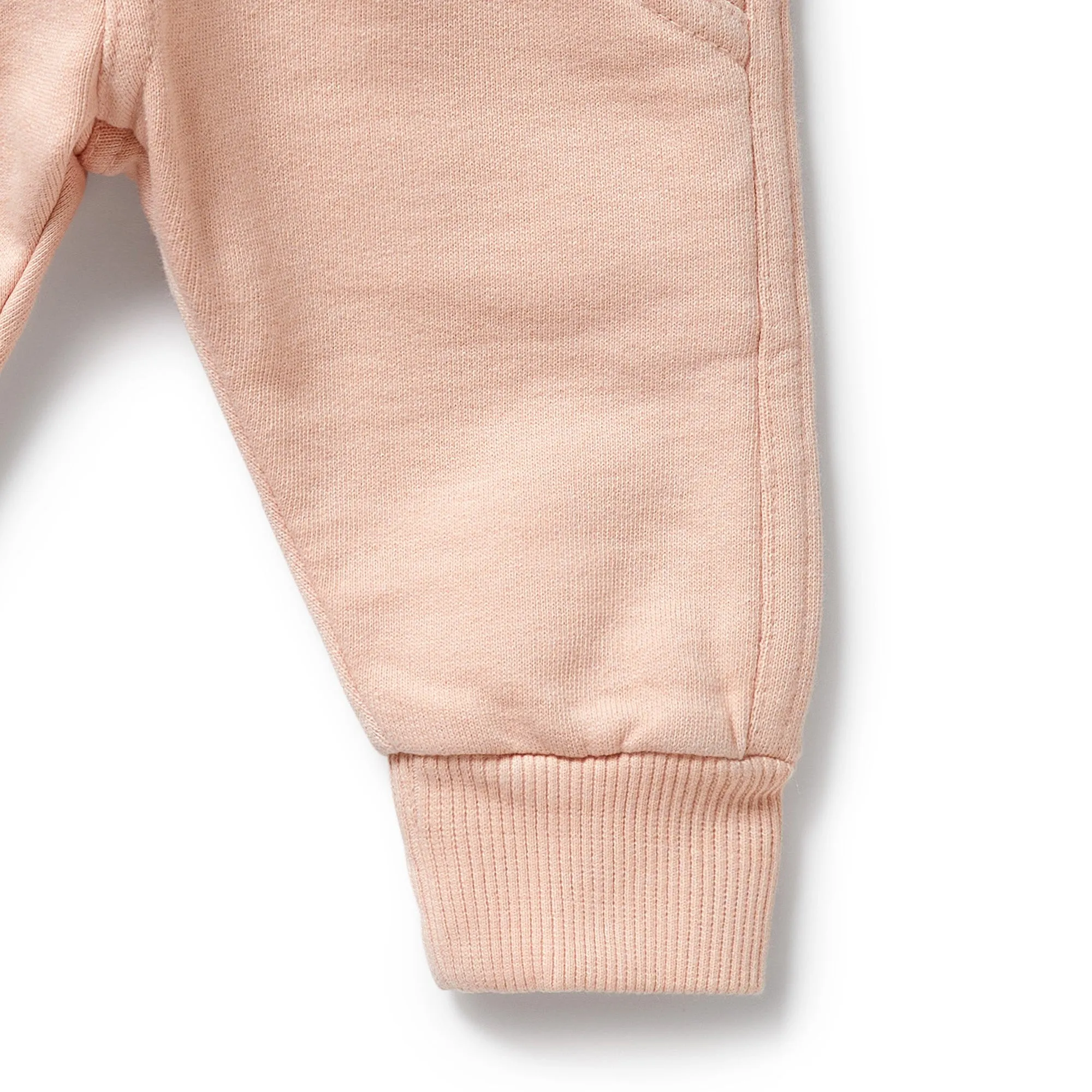 Wilson and Frenchy Organic Terry Sweat Pant - Blush Pink
