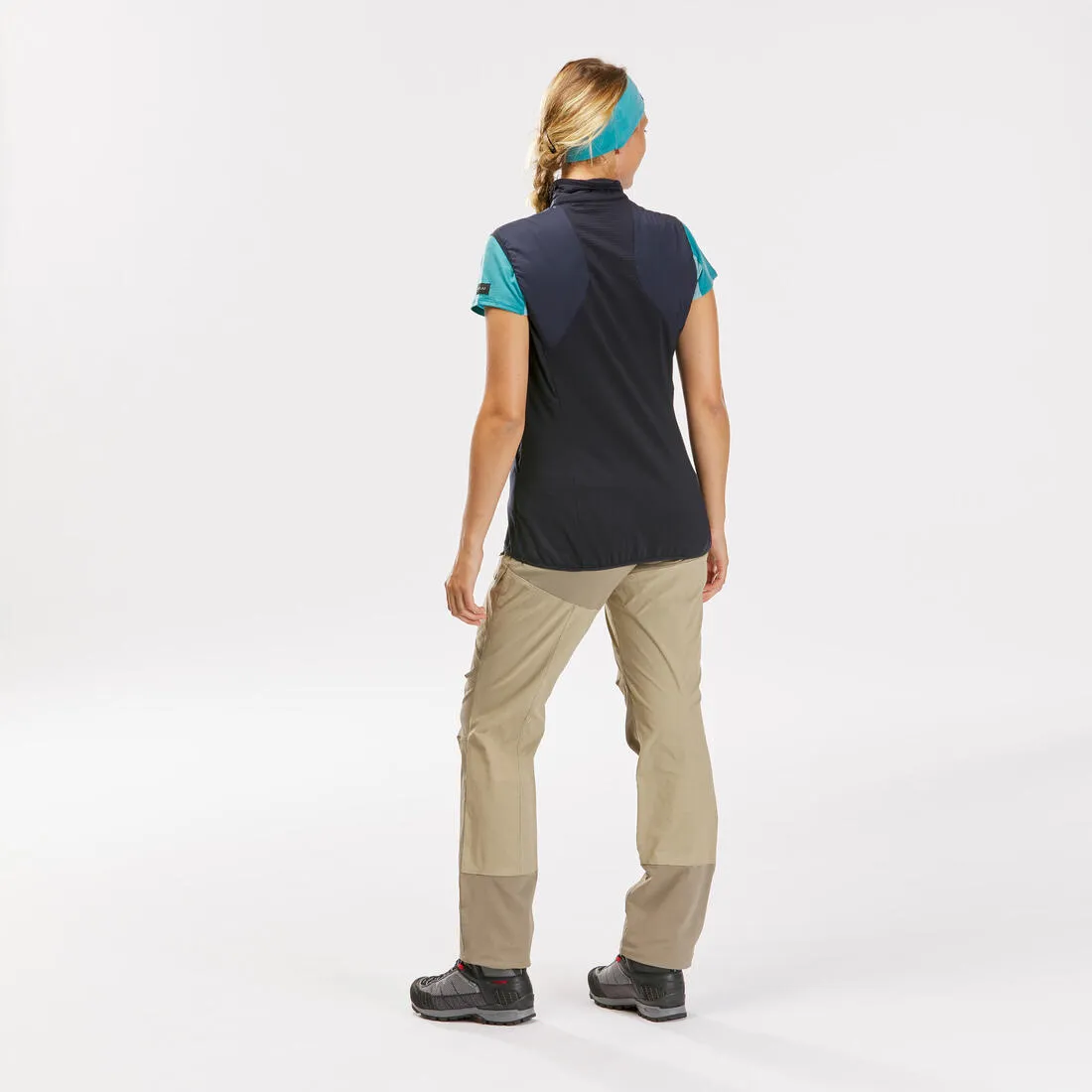 Women's Mountain Trekking Gilet Windproof - MT500